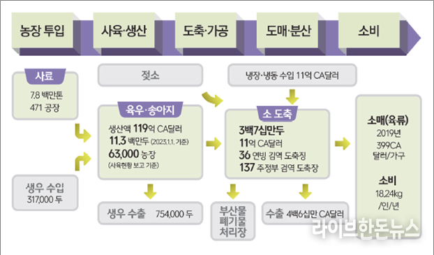 캐나다 육우 가치사슬