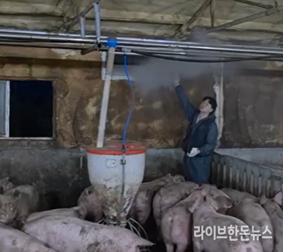 선진 한마을 CM이 하절기 현장에서 새벽점검을 실시하고 있다.